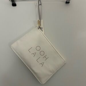 Katie Loxton White Makeup Bag NWT